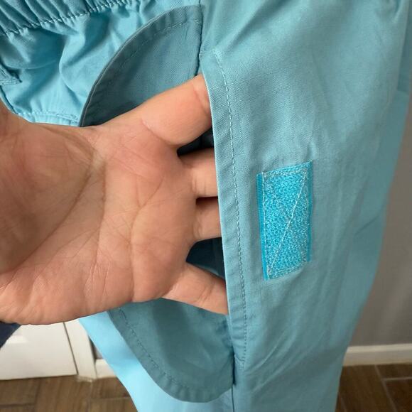 BDG Urban Outfitters Track pants Light Blue Fleece Sweatpants L - Picture 3 of 5